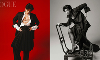 Hứa Quang Hán mang giày cao gót, thể hiện &quot;sự uyển chuyển của giới tính&quot; trên Vogue