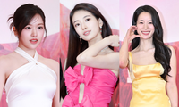 Thảm đỏ Baeksang 2024: Suzy dịu ngọt bất chấp &quot;váy sến&quot;, Yujin IVE đẹp trong veo 