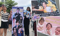 Pam Yêu Ơi tới dàn mỹ nam đều góp mặt trên banner cổ vũ sĩ tử thi tốt nghiệp