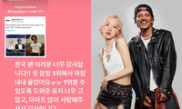 Bruno Mars quá mê &quot;oppa era&quot;, cùng Rosé thắng cúp, Knet đùa anh là người Jeju