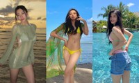 Bắt thóp gu chọn đồ bơi của dàn Hoa hậu đình đám: Đỗ Thị Hà, Tiểu Vy - ai đẹp nhất?
