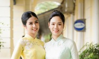 Ngọc Hân &apos;khoe sắc&apos; bên mỹ nhân kín tiếng nhất nhì trong số các Hoa hậu Việt Nam