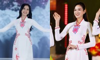 Diện lại áo dài thi Hoa hậu Việt Nam, Đỗ Thị Hà chứng minh đẳng cấp nhan sắc bất bại
