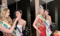 Câu chuyện cảm động sau loạt hình chụp chung của Phương Nhi và đương kim Hoa hậu Quốc tế