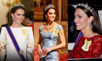 Công nương Kate Middleton mới chỉ đội 4 chiếc vương miện trong kho báu Hoàng gia