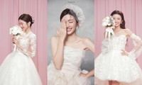 Ngắm loạt váy cưới của Ngọc Huyền: Từ công chúa lộng lẫy đến bông hồng ngọt ngào