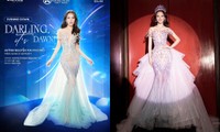 Váy dạ hội diện đêm Chung kết Miss World của Mai Phương thay đổi so với bản gốc