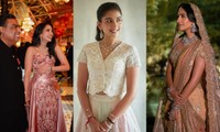 Ngắm loạt váy cưới của nàng dâu gia tộc giàu nhất Ấn Độ: Cực kỳ xa hoa tinh xảo