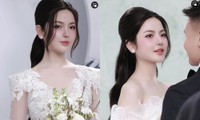 Chu Thanh Huyền khoe hậu trường ảnh cưới, nhan sắc vợ Quang Hải xinh cỡ nào?