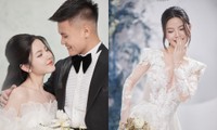 Ảnh cưới Chu Thanh Huyền - Quang Hải: Cô dâu thay 7749 mẫu váy nhưng có một thứ không đổi