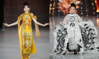 Mẫu nhí Việt rạng rỡ trình diễn áo dài trong Tuần lễ thời trang trẻ em Bangkok