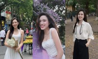 Điểm trùng hợp thú vị trong loạt ảnh Hà Nội 12 mùa hoa của Hoa hậu Đỗ Thị Hà