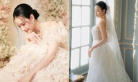 Ngắm váy cưới của Midu: Thiết kế đắt tiền nhất lại không phải mẫu đẹp nhất