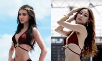 Miss Grand International 2024: Người đẹp Myanmar nổi bật ở phần thi bikini