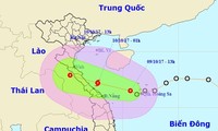 Áp thấp nhiệt đới có thể vào Hà Tĩnh-Quảng Bình, gây mưa lớn
