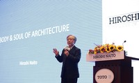 Kiến trúc sư Hiroshi Naito diễn thuyết về chủ đề "Chất và Hồn trong kiến trúc" 