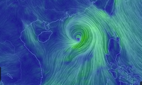 Theo dự báo, bão số 1 có hướng di chuyển vào đất liền tỉnh Quảng Đông (Trung Quốc)