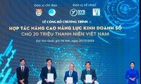 Hỗ trợ nâng cao năng lực kinh doanh số cho 20 triệu thanh niên Việt Nam 