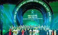 Gạo AAN lần thứ hai liên tiếp nhận giải thưởng Thương hiệu Quốc gia năm 2024 