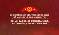 Nghiên cứu, đề xuất sáp nhập một số bộ, cơ quan ngang bộ, cơ quan trực thuộc Chính phủ