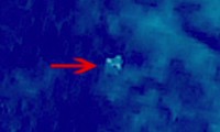 Hình ảnh vật thể lạ nhìn từ vệ tinh do Trung Quôc cung cấp