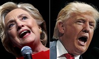 Hai ứng viên Tổng thống Mỹ Hillary Clinton và Donald Trump