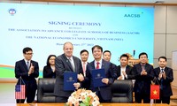Trường ĐH của Việt Nam trở thành thành viên của Hiệp hội các trường đào tạo kinh doanh Hoa Kỳ 