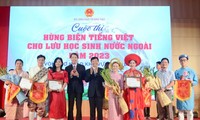 Lần đầu tiên tổ chức cuộc thi hùng biện tiếng Việt cho lưu học sinh nước ngoài tại Việt Nam
