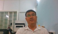 Ông Nguyễn Vũ Quốc Anh trong 1 lần họp báo online để giải đáp thông tin về công ty.