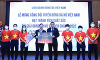 Thaigroup thưởng nóng 2 tỷ đồng cho Đội tuyển bóng đá nữ Việt Nam