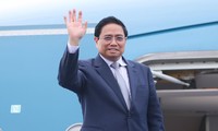 Thủ tướng rời Hà Nội, đến Lào dự Hội nghị Cấp cao Ủy hội sông Mekong