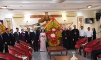 Trưởng ban dân vận T.Ư chúc mừng Giáng sinh tại Giáo phận Xuân Lộc