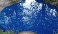 Lộ nguyên nhân khiến nước thải có màu xanh bất thường ở Đồng Nai