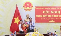 Công bố quyết định của HĐND tỉnh Bình Thuận về công tác cán bộ