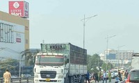  Xe tải tông xe máy trên cầu vượt tại Biên Hòa, 2 người tử vong tại chỗ