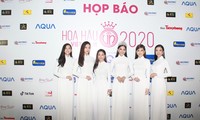 Dàn người đẹp khoe sắc tại Họp báo khởi động Hoa hậu Việt Nam 2020