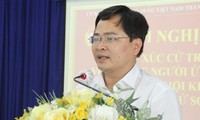 &apos;Ứng cử viên Nguyễn Anh Tuấn thể hiện tâm huyết trong vấn đề bảo vệ chủ quyền&apos;
