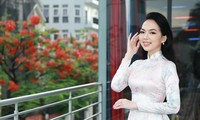 Nữ sinh khoa Dược đăng quang Hoa khôi Duyên dáng áo dài TPHCM 