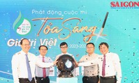 Bí thư thứ nhất T.Ư Đoàn Bùi Quang Huy phát động cuộc thi Tỏa sáng giá trị Việt 