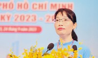 Bà Trần Thị Diệu Thuý tái đắc cử Chủ tịch Liên đoàn Lao động TPHCM