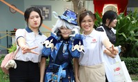 Bạn trẻ thích thú hóa thân thành các nhân vật anime, manga tại Lễ hội Việt - Nhật