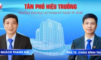 Trường ĐH Sư phạm Kỹ thuật TPHCM có thêm hai phó hiệu trưởng