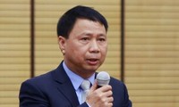 Ông Nguyễn Hồng Lâm - Chủ tịch UBND huyện Quốc Oai. Ảnh: Hùng Thập.