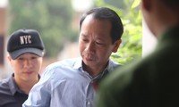 Ông Trần Đức Quý tại phiên tòa sơ thẩm ngày 18/9.