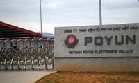 Trụ sở Công ty POYUN tại KCN Cộng Hoà, TP Chí Linh.