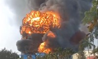 Cháy lớn tại một công ty sản xuất cháo dinh dưỡng Hải Dương