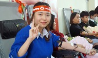Thầy trò Trường Đại học Hàng hải Việt Nam hiến máu cứu người 