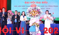 Hưng Yên: Đại hội điểm Hội Liên hiệp thanh niên Việt Nam xã Tống Phan 
