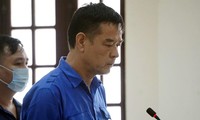 Cựu Trưởng Công an quận Đồ Sơn Trần Tiến Quang tại phiên sơ thẩm ngày 21/7/2022.