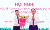 Ông Phạm Hưng Hùng được bổ nhiệm giữ chức Bí thư Huyện ủy Thủy Nguyên 